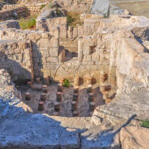 Remains of a Roman settlement in Cappadocia—Sobesos archaeological site