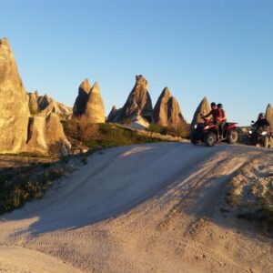 Thrilling Cappadocia 1-hour ATV tour through scenic valleys and fairy chimneys