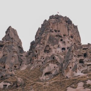 free-photo-of-ancient-uchisar-castle-in-cappadocia-turkey