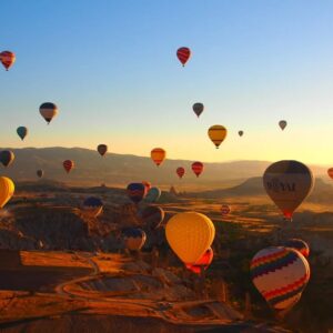 Experience Cappadocia’s beauty from a hot air balloon