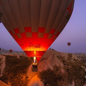 Sunrise balloon adventure in Cappadocia, Turkey