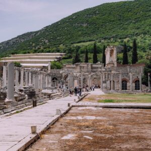 Timeless beauty among the ruins of Ephesus