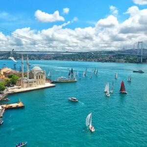 The Bosphorus—where Europe and Asia meet in the heart of Istanbul,