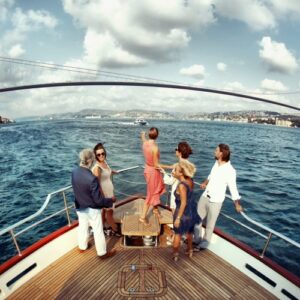 Sailing Between Europe and Asia
