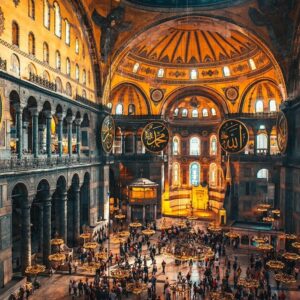 Marvel at the Dome of Hagia Sophia