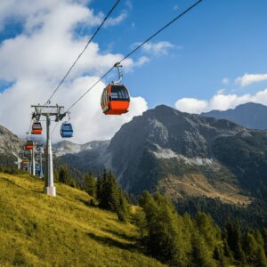 A seamless blend of nature and technology—Bursa's iconic cable car ride