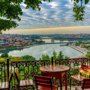 Float gently above rooftops and minarets on the Eyüp cable car journey