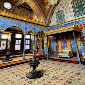 Wander the palace halls where power, religion, and tradition intertwined, Topkapi Palace
