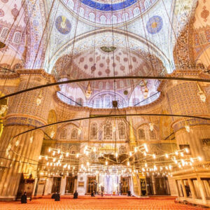 Famous for its six minarets and cascading domes, the Blue Mosque is a true architectural wonder