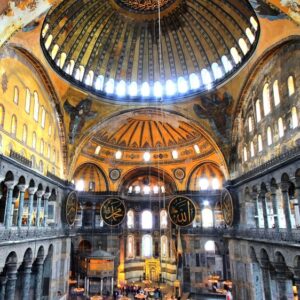 Once the world’s largest cathedral, Hagia Sophia remains a wonder of architectural harmony
