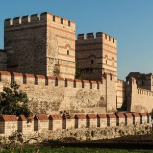 The mighty City Walls of Constantinople—guardians of a legendary empire