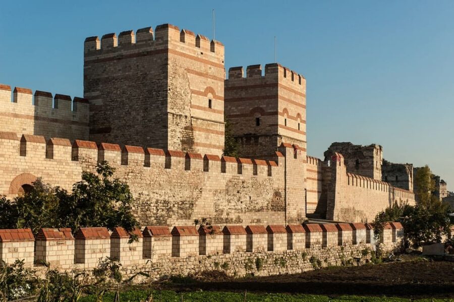 The mighty City Walls of Constantinople—guardians of a legendary empire