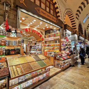 Step into a world of flavors at the Egyptian Bazaar