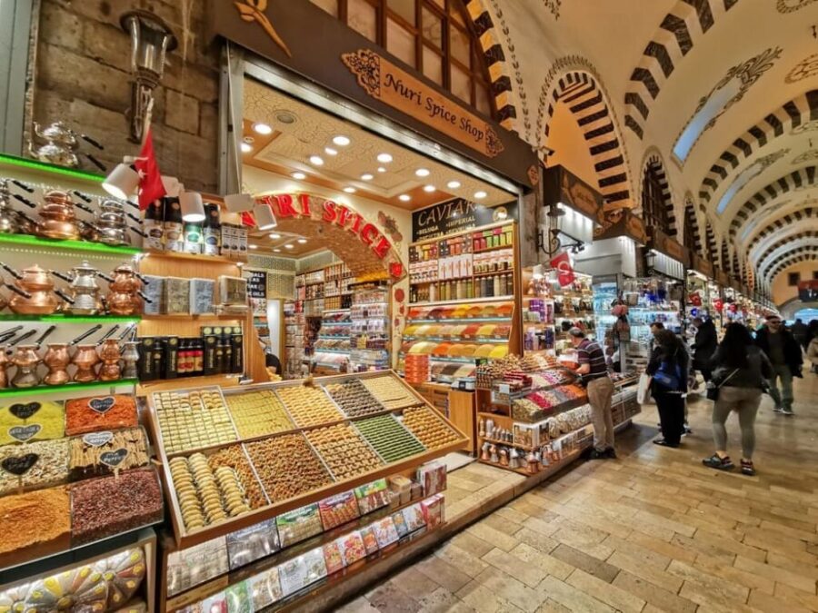 Step into a world of flavors at the Egyptian Bazaar