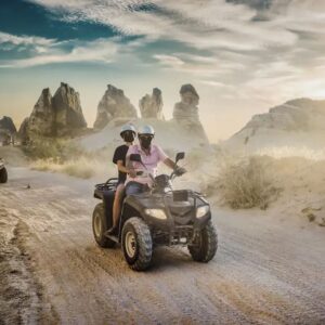 Sunset ATV Ride Over Cappadocia’s Fairy Chimneys