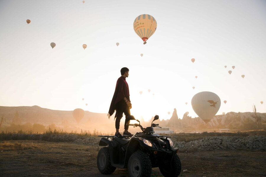 Off-road-ATV-adventure-in-Cappadocia-with-stunning-golden-hour